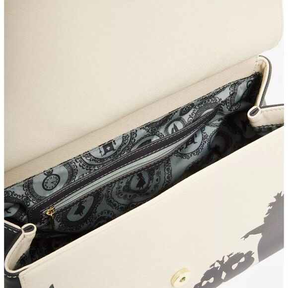 Loungefly Disney Alice in Wonderland Floral Silhouette Portrait Handbag Purse - Picture 4 of 4